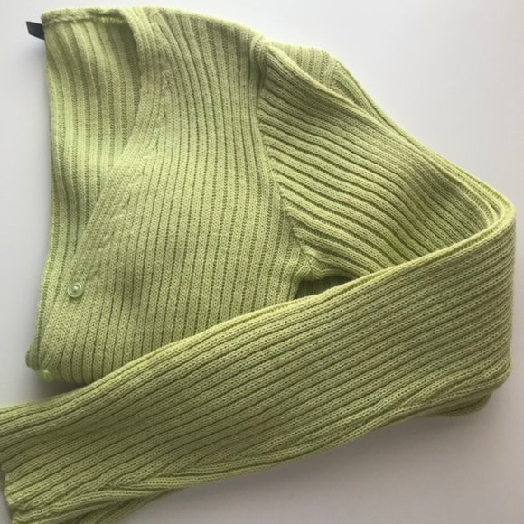 Pretty Little Thing Green Cardigan - Picture 3 of 3